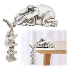 Silver elephant statue for sale  Delivered anywhere in UK
