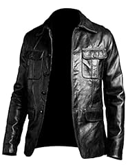 Leather jacket men for sale  Delivered anywhere in USA 