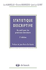 Statistique descriptive d'occasion  Livré partout en France