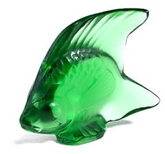 Lalique emerald fish for sale  Delivered anywhere in USA 