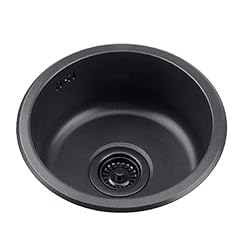 Black round stainless for sale  Delivered anywhere in UK