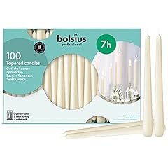 Bolsius tapered dinner for sale  Delivered anywhere in UK