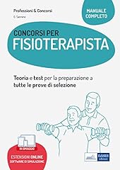 Manuale concorso fisioterapist usato  Spedito ovunque in Italia 