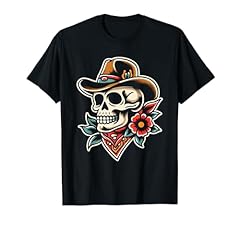 Cowboy skull traditional for sale  Delivered anywhere in USA 