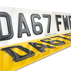 Gel number plates for sale  Delivered anywhere in UK