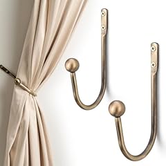 Brass curtain holdbacks for sale  Delivered anywhere in USA 