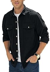 Mens button shirts for sale  Delivered anywhere in UK