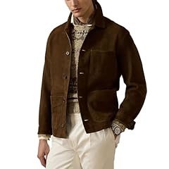 Suede leather jacket for sale  Delivered anywhere in USA 