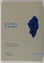 Oracles delphes d'occasion  Livré partout en France