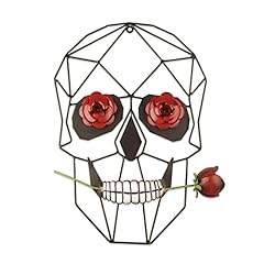 Metal skull rose for sale  Delivered anywhere in USA 