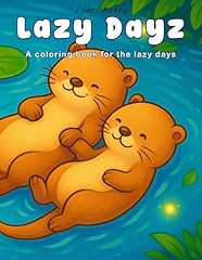Lazy dayz coloring for sale  Delivered anywhere in USA 