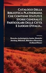 Catalogo della biblioteca d'occasion  Livré partout en France