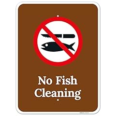 Fish cleaning sign for sale  Delivered anywhere in USA 