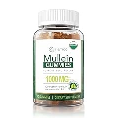 Mullein gummies lung for sale  Delivered anywhere in UK