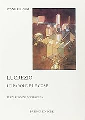 Lucrezio. parole le usato  Spedito ovunque in Italia 