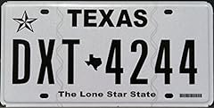 Texas state license for sale  Delivered anywhere in USA 