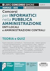 Concorsi per informatici usato  Spedito ovunque in Italia 