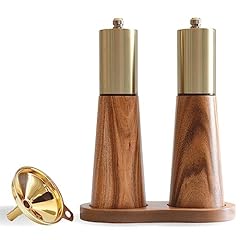 Gold salt pepper for sale  Delivered anywhere in UK