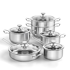 Stainless steel cookware for sale  Delivered anywhere in UK