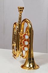 Pocket trumpet gold for sale  Delivered anywhere in USA 