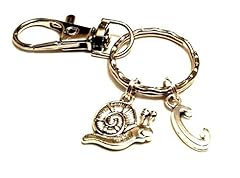 Personalised snail keychain for sale  Delivered anywhere in UK