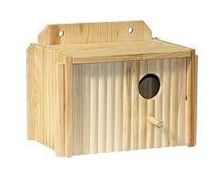 Caja nido para periquitos 21 x 13 x 13 cm, usado segunda mano  Se entrega en toda España 