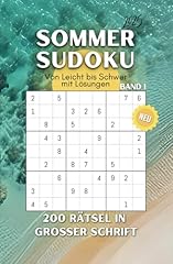 Sommer sudoku band gebraucht kaufen  Wird an jeden Ort in Deutschland