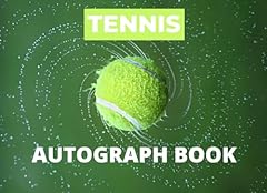 Tennis autograph book for sale  Delivered anywhere in USA 