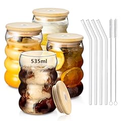 Drinking glasses bamboo for sale  Delivered anywhere in UK