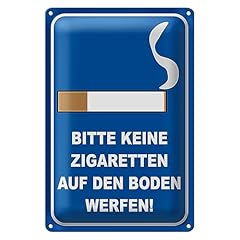 Blechschild bitte zigaretten gebraucht kaufen  Wird an jeden Ort in Deutschland