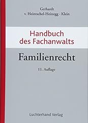 Handbuch fachanwalts familienr gebraucht kaufen  Wird an jeden Ort in Deutschland