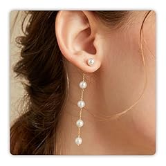 Trinckle pearl earrings for sale  Delivered anywhere in USA 