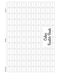 Color swatch book usato  Spedito ovunque in Italia 