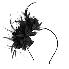 Black small fascinators for sale  Delivered anywhere in UK