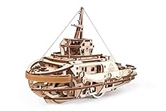 UGears 3d Puzzles Kit Tugboat Mechanical Models | Wooden, used for sale  Delivered anywhere in UK