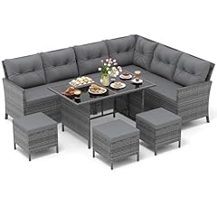 Costway seater rattan for sale  Delivered anywhere in UK