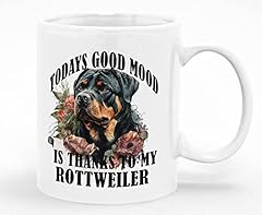 Rottweiler dog mug for sale  Delivered anywhere in UK