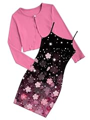 Girls floral sleeveless for sale  Delivered anywhere in USA 