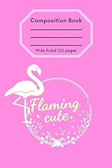 Flamingo composition notebook usato  Spedito ovunque in Italia 