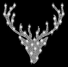 Hirsch geweih strass gebraucht kaufen  Wird an jeden Ort in Deutschland