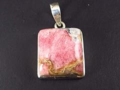 Used, Tugtupite Sterling Silver Pendant from Greenland - for sale  Delivered anywhere in Canada
