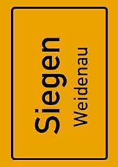 Siegen weidenau stadt gebraucht kaufen  Wird an jeden Ort in Deutschland
