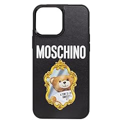 Cover Moschino iphone 13 pro nera teddy, usato usato  Spedito ovunque in Italia 