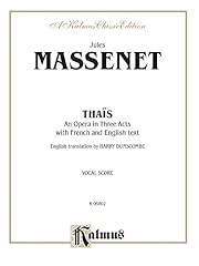 Thaïs vocal score for sale  Delivered anywhere in USA 