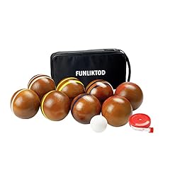 Funliktod hardwood bocce for sale  Delivered anywhere in USA 