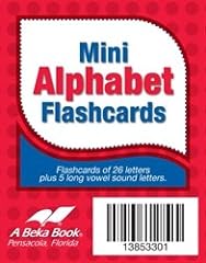 Mini alphabet flashcards for sale  Delivered anywhere in USA 