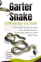 Garter snake owners for sale  Delivered anywhere in UK