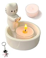 Cat candle holder for sale  Delivered anywhere in USA 
