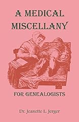 Medical miscellany genealogist for sale  Delivered anywhere in USA 