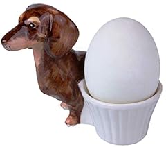 Hund dackel eierbecher gebraucht kaufen  Wird an jeden Ort in Deutschland